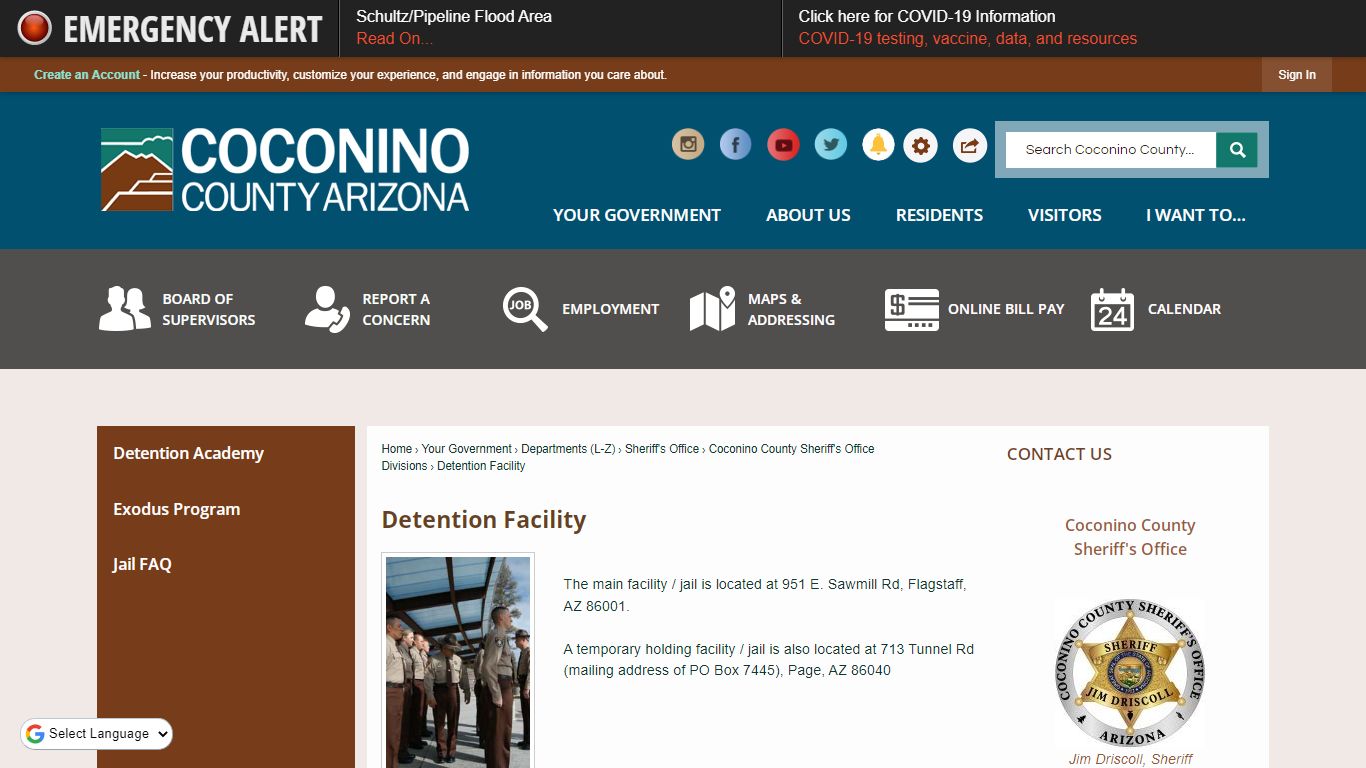 Detention Facility | Coconino